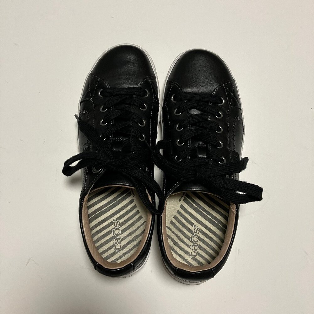 Taos Plim Soul Lux Shoes, Size 8W (8 Wide), Women's, Leather, Black & White - Picture 11 of 15